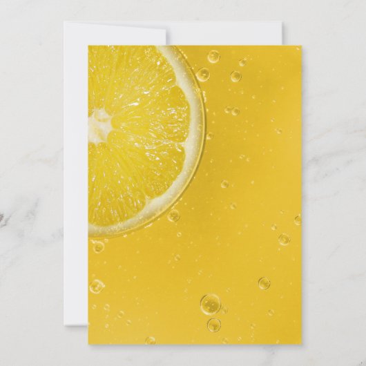 Moderne italienische Sommerhochzeit Save The Date (Rückseite)