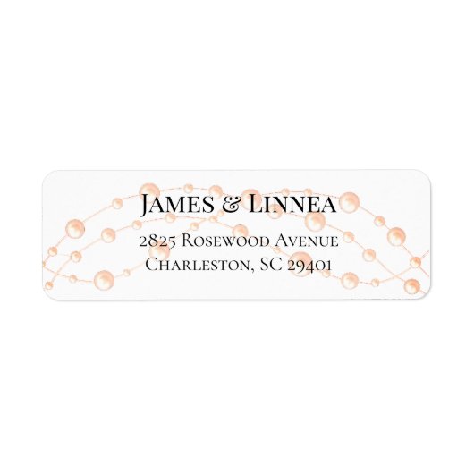 Moderne Ivory-Blush Romantische Perlmutt - Neutral (Vorne)