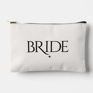 Moderne Ivory Bridal Toilettenartikel Kosmetische Zubehörtasche
