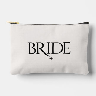 Moderne Ivory Bridal Toilettenartikel Kosmetische  Zubehörtasche