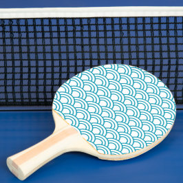 Moderne japanische geometrische Musterung Tischtennis Schläger