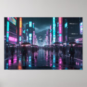 Moderne japanische Zukunft Poster (Vorne)