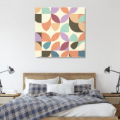 Moderne Jazz-Abstrakt geometrische Formen Leinwanddruck (Insitu (Schlafzimmer))