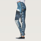 Moderne Jeans Leggings (Links)