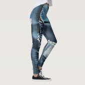 Moderne Jeans Leggings (Rechts)