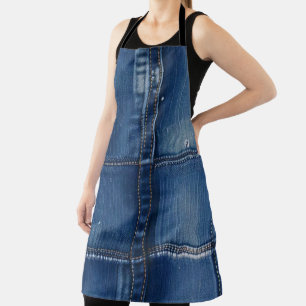 Moderne Jeans sehen Casual Kochschürze aus Schürze