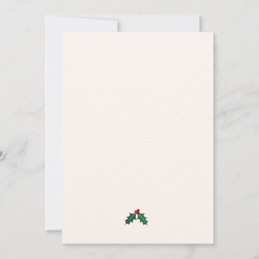 Moderne Jingle und Mingle Holiday Party Einladung (Rückseite)