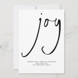 Moderne Join Script Schwarz-weiße Weihnachten