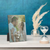 Moderne Jubiläumsbühne mit Easel-Stand Fotoplatte (Seite)