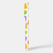 Moderne, junge, lebendige, doodled Herz-Muster Nam Case-Mate iPhone Hülle (Rückseite / Links)
