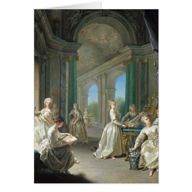 Moderne Jungfrauen, 1728 (Vorne)