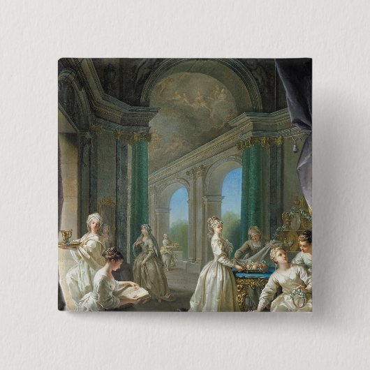 Moderne Jungfrauen, 1728 Button (Vorderseite)