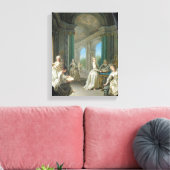 Moderne Jungfrauen, 1728 Leinwanddruck (Insitu (Wohnzimmer))