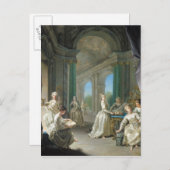 Moderne Jungfrauen, 1728 Postkarte (Vorne/Hinten)