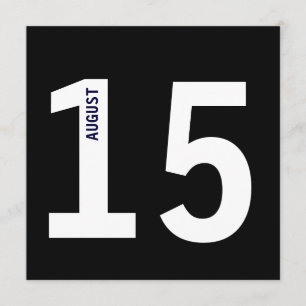 Moderne Junggesellen-Abschiedsparty im kühnen Stil Einladung