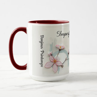 Moderne Kaffee-Bar-Deko-Ästhetik Personalisiert Tasse