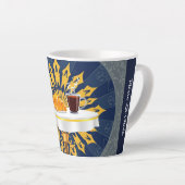 Moderne Kaffee-Bar-Dekor-Ästhetik Personalisiert Milchtasse (Rechte Ecke)