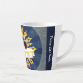 Moderne Kaffee-Bar-Dekor-Ästhetik Personalisiert Milchtasse (Rechts)