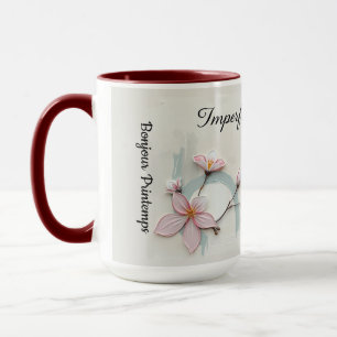 Moderne Kaffee-Bar-Dekor-Ästhetik Personalisiert Tasse