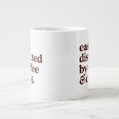 Moderne Kaffee Lover Carbon Lover Riesenkaffee Tas Jumbo-Tasse (Vorderseite)