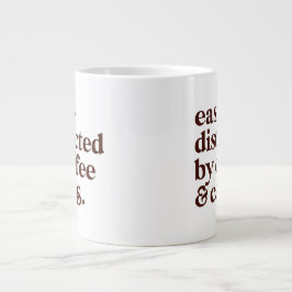 Moderne Kaffee Lover Carbon Lover Riesenkaffee Tas Jumbo-Tasse