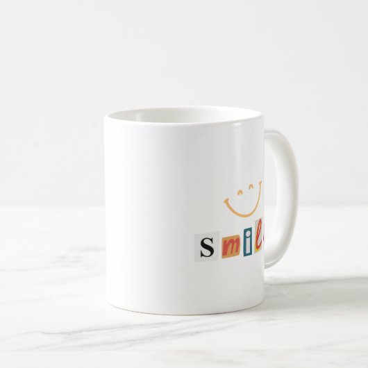 Moderne Kaffee-Tasse Kaffeetasse (VorderseiteRechts)