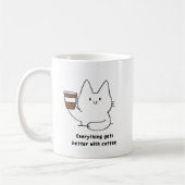 Moderne Kaffee-Tasse Kaffeetasse (Links)