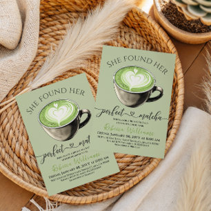Moderne Kaffee-Themen Hochzeitseinladung Perfekte Einladung