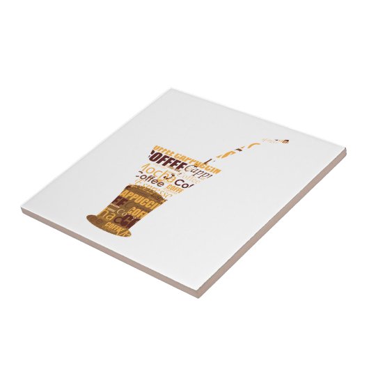 Moderne Kaffeemaschine Fliese (Seite)