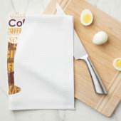 Moderne Kaffeemaschine Handtuch (Viertel Falte)