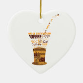 Moderne Kaffeemaschine Keramik Ornament (Hinten)