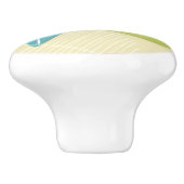 Moderne Kaffeepapiere aus dem Mittelalter Keramikknauf (Seitenansicht)