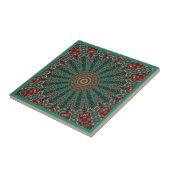 Moderne Kaleidoskop-Keramik Fliese (Seite)