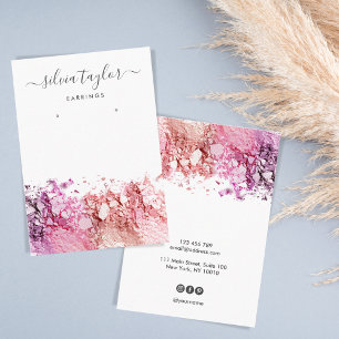 Moderne Kalligrafie Art Ohrsichtkarte Visitenkarte