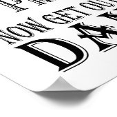 Moderne Kalligrafie Badezimmer Hochzeitsdruck Poster (Ecke)