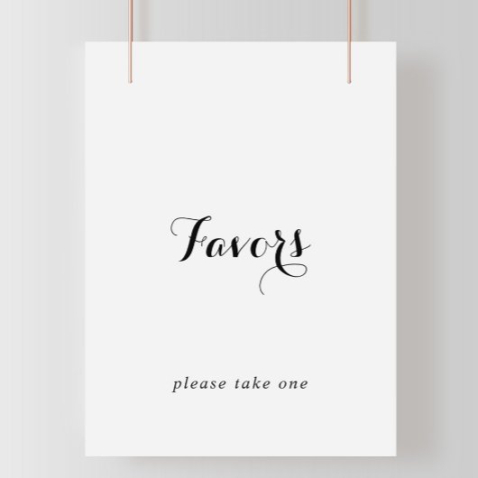 Moderne Kalligrafie-Favoriten Poster