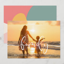 Moderne Kalligrafie - Foto Weihnachten