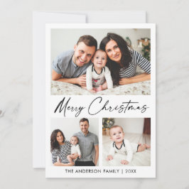 Moderne Kalligrafie-Schrift Weihnachten 3 Foto