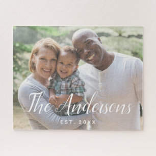 Moderne Kalligrafie-Script-Familie Vollständiges  Puzzle