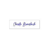 Moderne Kalligrafie-Signaturschrift Permastempel (Design)