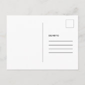 Moderne Kalligraphie Drehbuch Herz Graduate Vielen Postkarte (Rückseite)