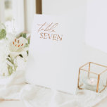 Moderne Kalligraphie Elegante Hochzeitsstiftung Ti Sockelschild<br><div class="desc">Planen Sie eine böhmische Hochzeit und suchen Sie nach dem perfekten Pedestal Sign für Ihre Ästhetik? Dieses wunderschön gestaltete Schild besticht durch einen modernen Kalligraphie-Schriftart, der jedes Hochzeitsthema perfekt ergänzt. Das saubere und moderne Layout sorgt dafür, dass das Schild sowohl stilvoll als auch leicht lesbar ist. Unsere Schilder sind ideal...</div>