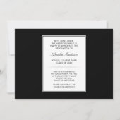 Moderne Kalligraphie Eleganter Tintenfisch-Script- Ankündigung (Rückseite)