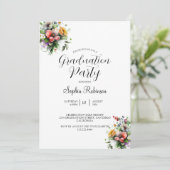 Moderne Kalligraphie Elegantes Party Einladung (Stehend Vorderseite)