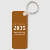 Moderne Kalligraphie, Graphitschrift Grad Foto 2 S Schlüsselanhänger (Rückseite)