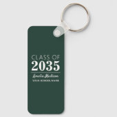 Moderne Kalligraphie, Graphitschrift Grad Foto 2 S Schlüsselanhänger (Rückseite)