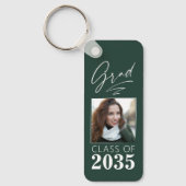 Moderne Kalligraphie, Graphitschrift Grad Foto 2 S Schlüsselanhänger (Vorderseite)