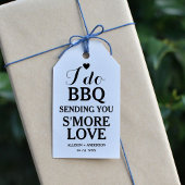 Moderne Kalligraphie i do Grillen Brautparty Geschenkanhänger