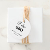 Moderne Kalligraphie i do Grillen Brautparty Geschenkanhänger (Beispiel)