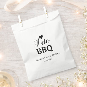 Moderne Kalligraphie i do Grillen Brautparty Geschenktütchen